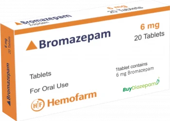 Bromazepam 6mg (20 tablet in Belgium