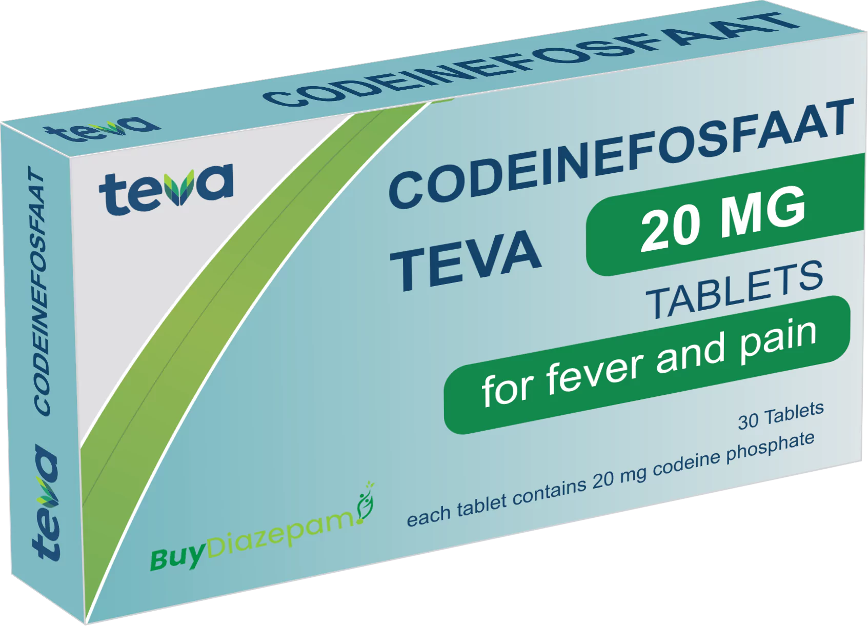 Codeïne 20 MG (30 tabletten)