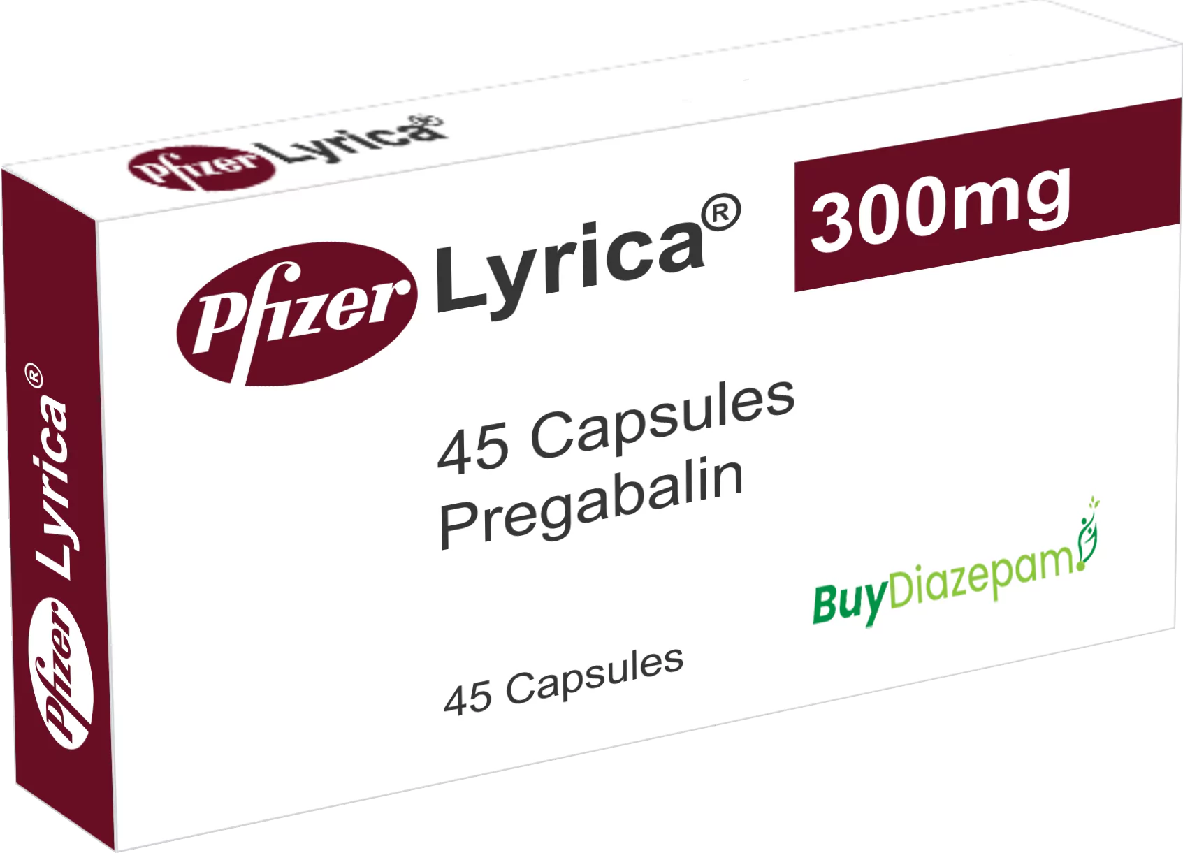 Pregabaline 300mg (45 capsules)