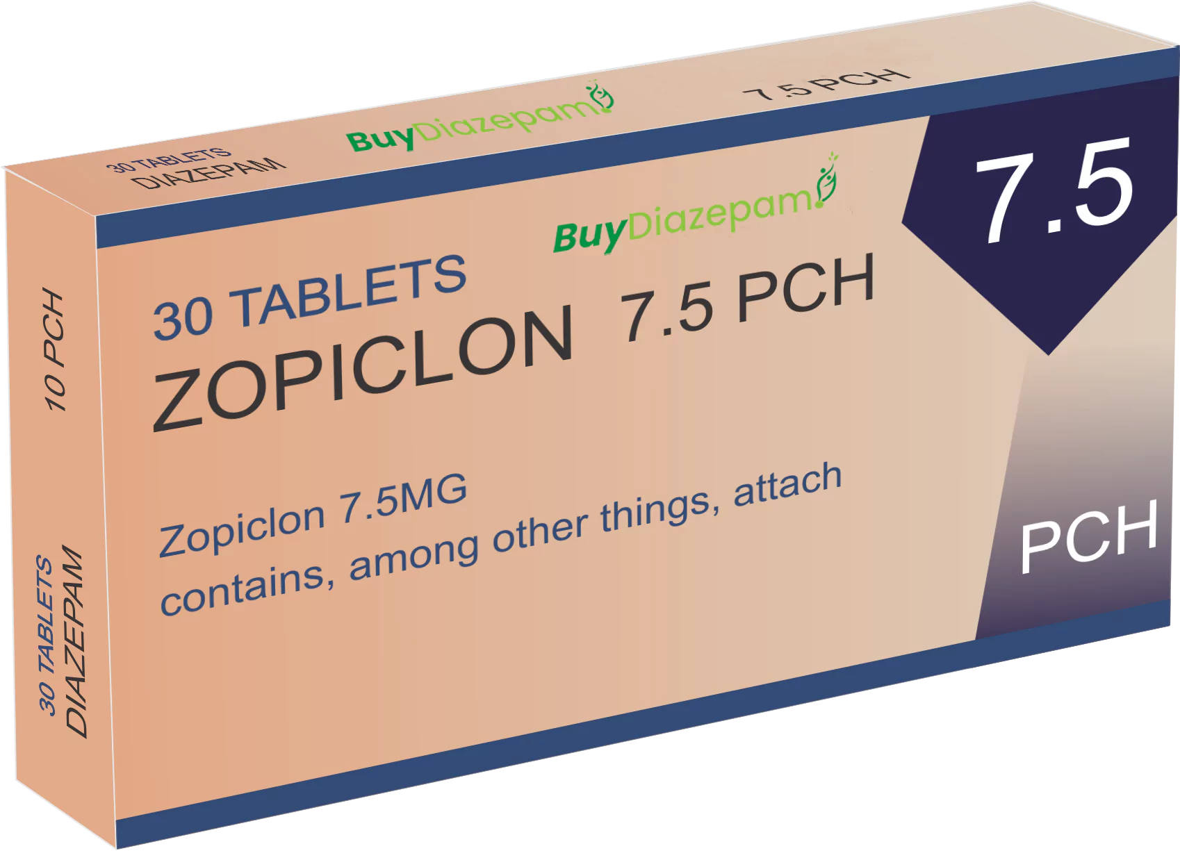 Zopiclon 7.5mg 30 Tablets